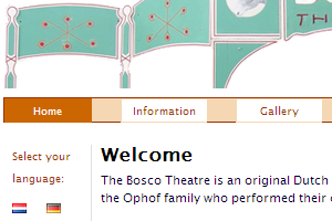 Website Bosco Theater