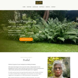 Screenshot of website shikho.nl